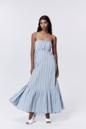 VESTIDO CUADROS PALABRA