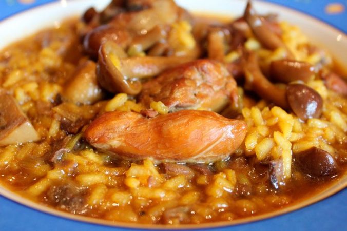 arroz setas y conejo Merca2.es