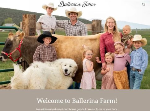 ballerina farm portada Mira a la mormona influencer que vive en una granja con sus 8 hijos