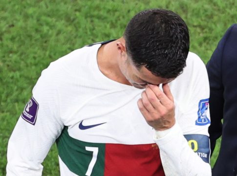 cristiano ronaldo llorando La donación que dejó llorando a Cristiano Ronaldo