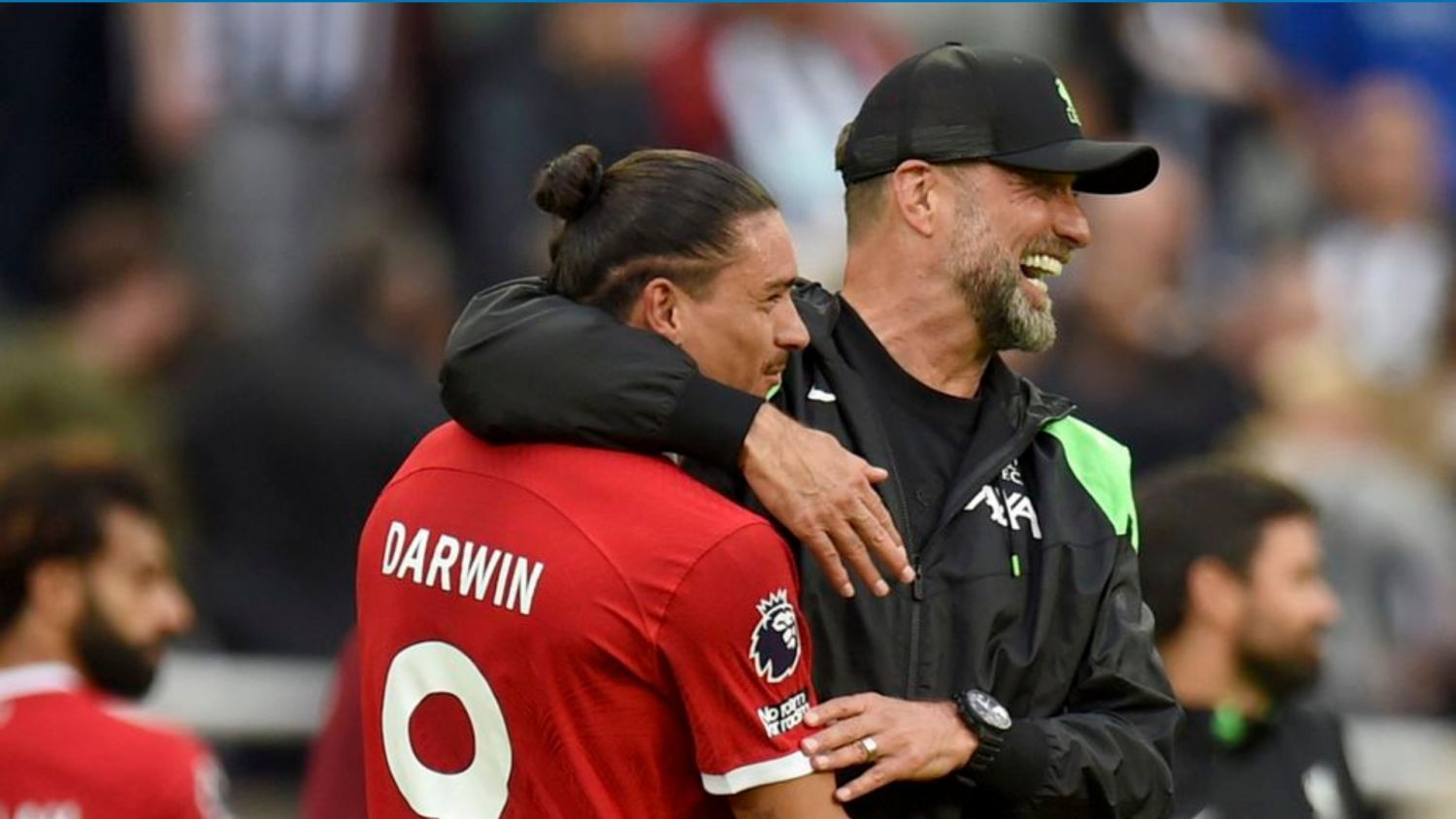 darwin nuñez jurgen klopp El cabreo del hijo de Darwin Núñez que se volvió viral