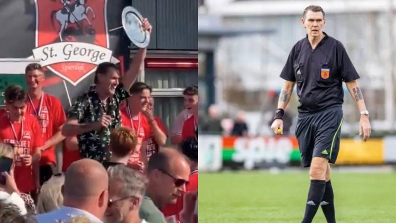 4 rojas y 15 minutos de más ¡Y festeja con el equipo! 1 Merca2.es jan smit paises bajos Merca2.es