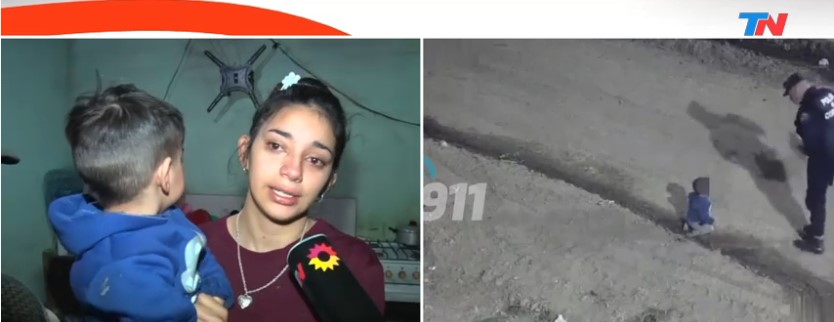 Insólito: un bebé se escapa de su casa de madrugada y es custodiado por su perro hasta que aparece la policía 2 Merca2.es Insólito: un bebé se escapó de su casa a la madrugada y fue custodiado por su perro hasta que lo encontró la policía