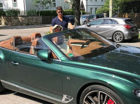 robert lewandowski auto Lewandowski es visto arriba de un lujoso Bentley: esto es lo que cuesta