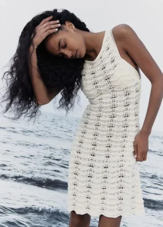 vestido blanco hym nuevo zara k7HD 460x637@MujerHoy Merca2.es