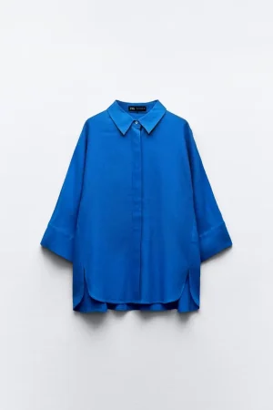 Zara pone de tendencia para este verano las camisas de lino también para las mujeres más elegantes 7 Merca2.es zara 69daab72 240513103110 800x1200 Merca2.es