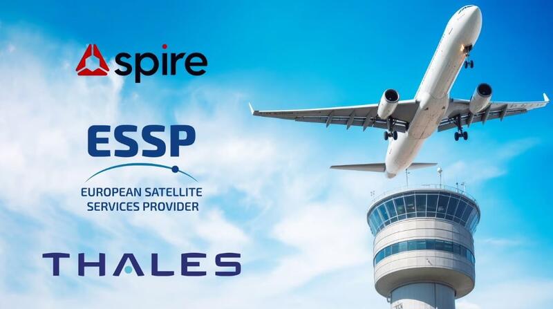 Colaboración de Thales, Spire y ESSP para el desarrollo de una red de satélites para la vigilancia del tráfico aéreo
