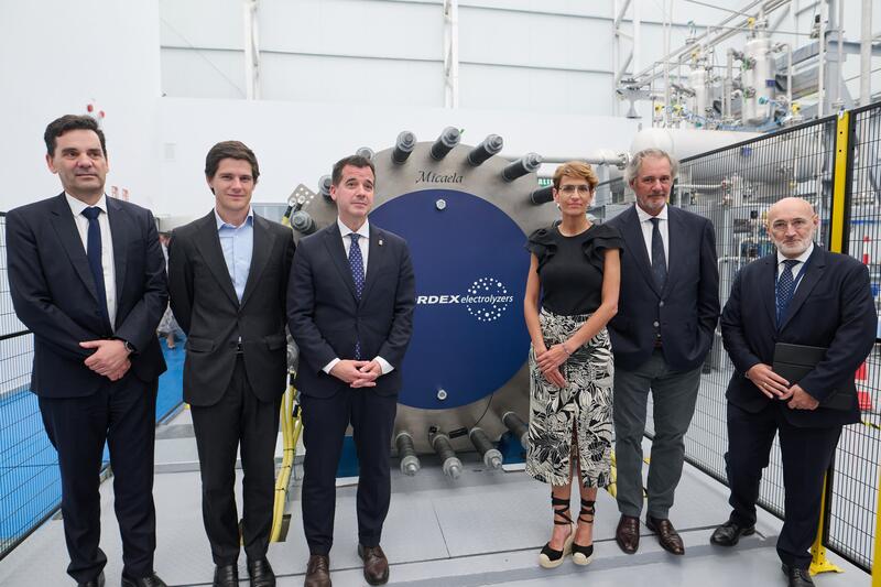 Innovación energética: Nordex crea el prototipo más grande de electrolizador de hidrógeno verde en Navarra
