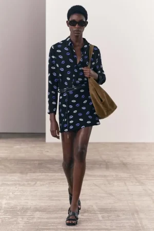 CAMISA SLIM ESTAMPADA ZW COLLECTION