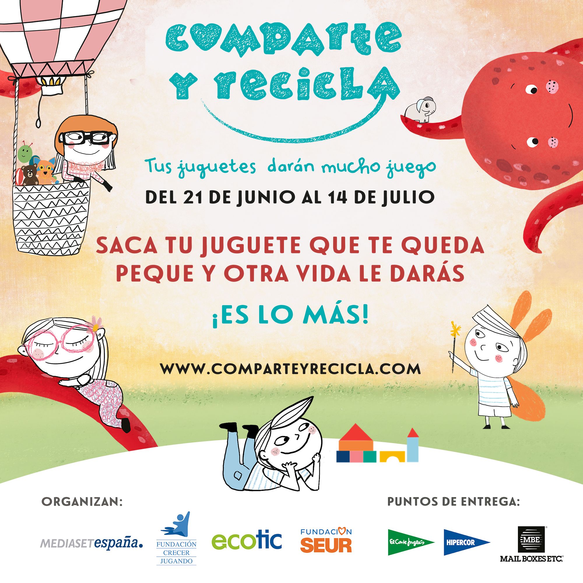 Mail Boxes Etc. refuerza su compromiso con la campaña ‘Comparte y Recicla’ en 2024