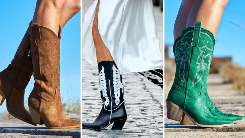 Adiós a las botas cowboy: Las famosas apuestan por este nuevo calzado 1 Merca2.es Además de las botas cowboy, qué otras prendas son out este verano