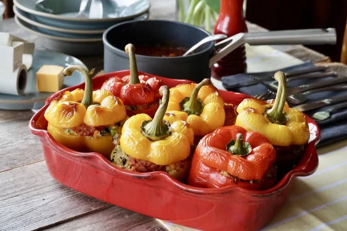 EasyVegetarianStuffedPeppers2 Merca2.es