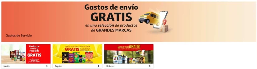 Alcampo copia la estrategia digital de Dia para arañar cuota de mercado 3 Merca2.es Promociones en los envíos de pedidos.