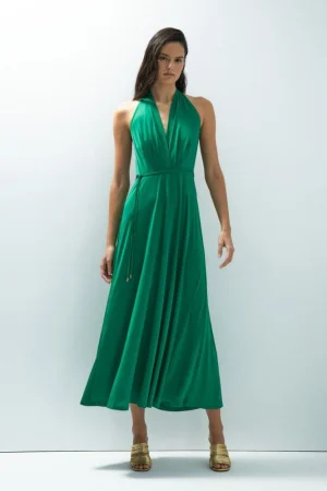 VESTIDO LARGO CIRCULAR