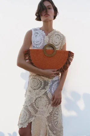 VESTIDO MIDI PUNTO CROCHET LIMITED EDITION