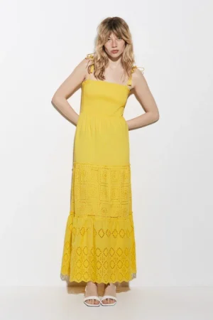 VESTIDO TIRANTES SCHIFFLI