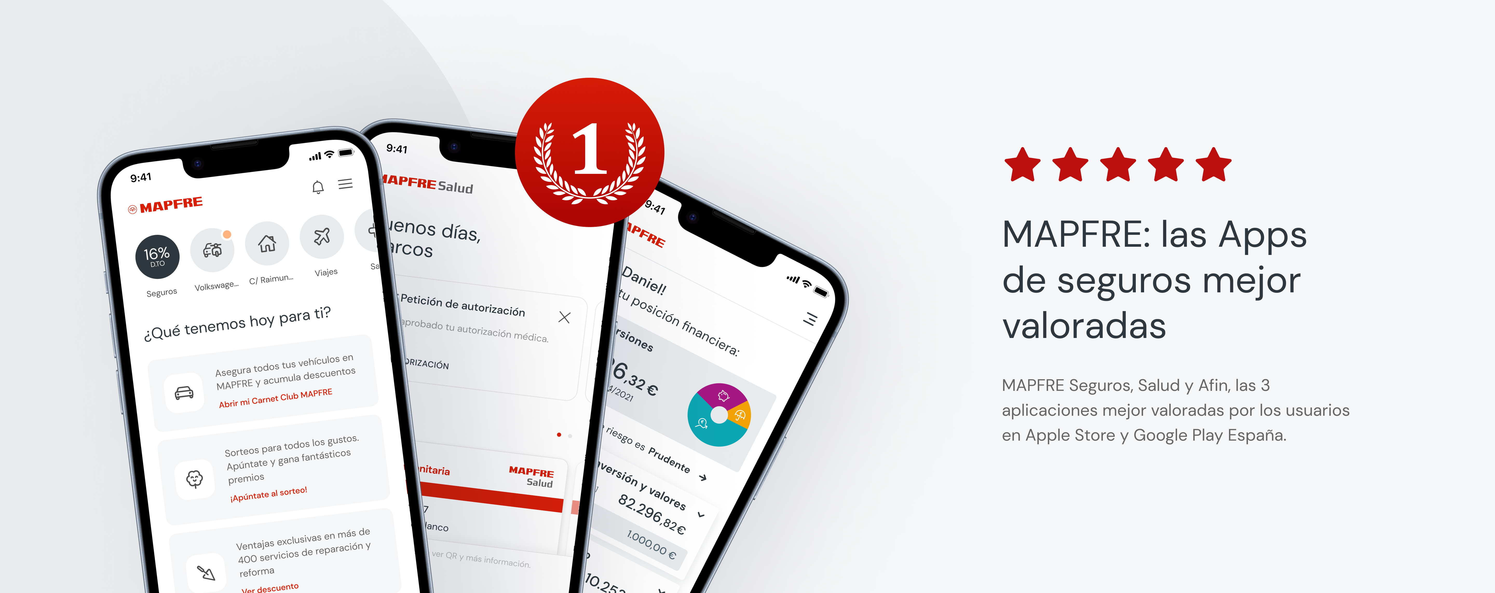 Las apps de MAPFRE se convierten en las aplicaciones de seguro mejor valoradas