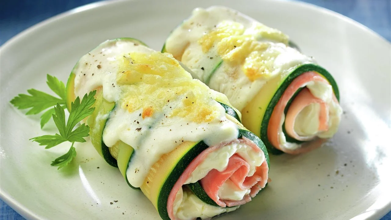 Canelones de calabacín: Una alternativa saludable y deliciosa