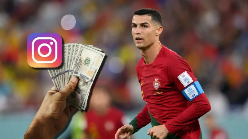 Top 5 futbolistas más seguidos en redes sociales 1 Merca2.es Cristiano Ronaldo y la fortuna que gana en Instagram