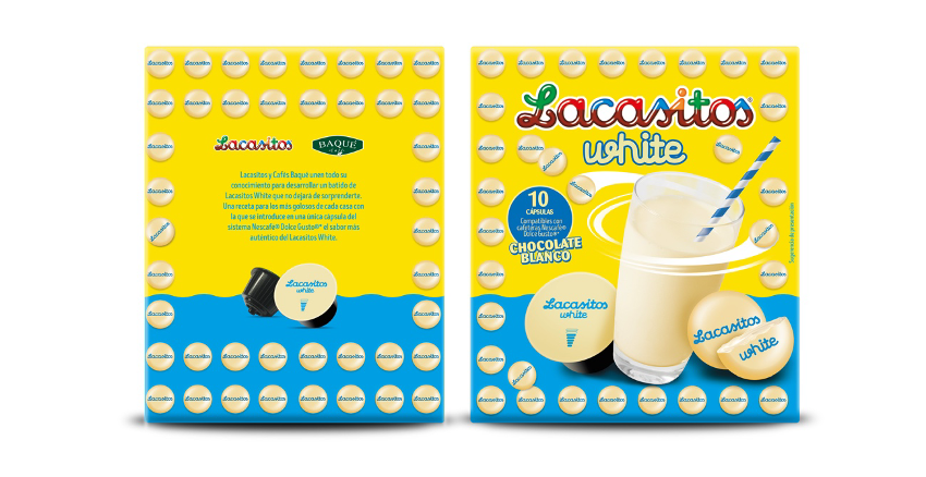 Grupo Lacasa y Cafés Baqué lanzan el primer batido de Lacasitos White en cápsula