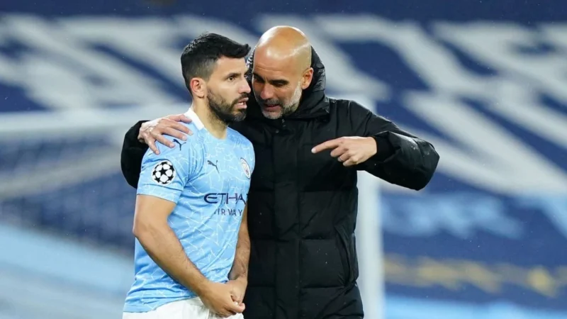 Agüero y el recuerdo sobre su relación con Pep Guardiola