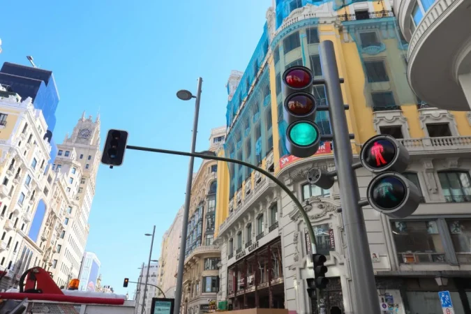 Madrid semaforos