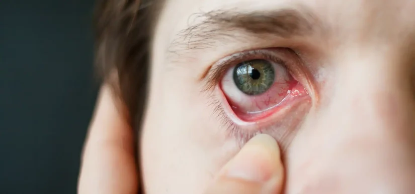 Descubre el enigma de los ojos rojos: no es solo cansancio 1 Merca2.es Conjuntivitis: La causa común de ojos rojos