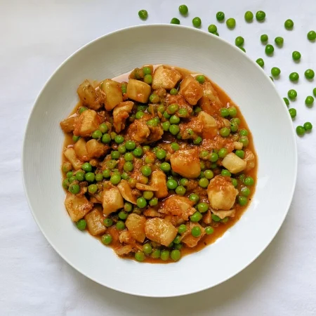 sepia con guisantes br Merca2.es