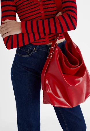 BOLSO BUCKET EFECTO PIEL