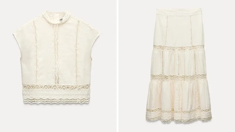 El conjunto boho de María Pombo que es un must-have este verano ahora disponible y a un precio regalado 2 Merca2.es Zara tiene el look de María Pombo