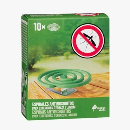 Espirales antimosquitos Bosque Verde para exteriores