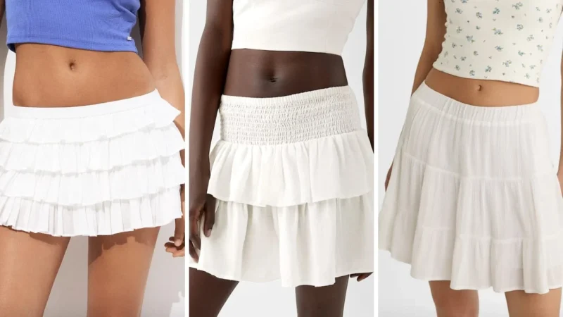 María Pombo impacta con una falda de Bershka y Stradivarius a precio de locura 2 Merca2.es Faldas similares Maria Pombo Merca2.es