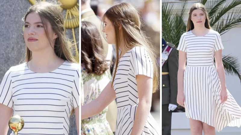 La infanta Sofía sorprende con un maquillaje dramático antes de su cambio de look 1 Merca2.es El maquillaje de la infanta Sofía que dio en el blanco