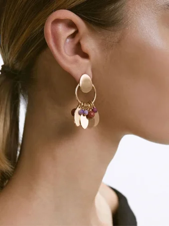 PENDIENTES CON PIEDRAS