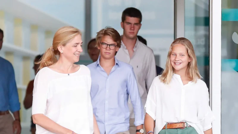 La reina emérita siempre mantuvo la compostura