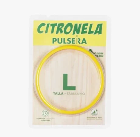Pulsera de citronela talla L duración 2 semanas