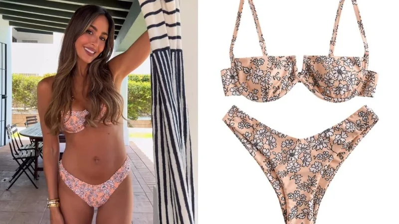 Rocío Osorno marca tendencia: Estrena la bikini que es furor este verano a menos de 40 euros 1 Merca2.es Rocio Osorno bikini verano Merca2.es