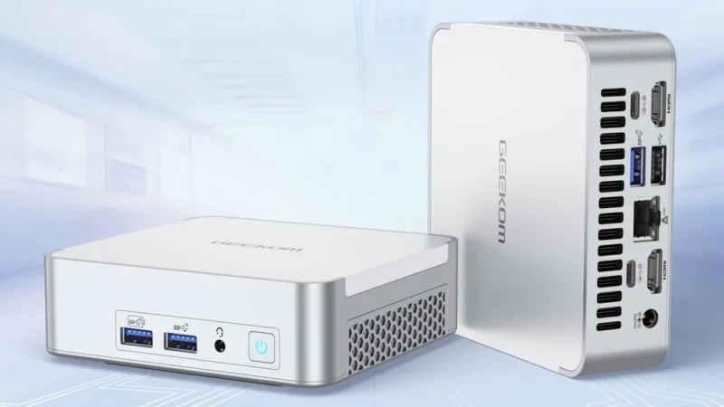 ¿Problemas de espacio pero necesitas un PC potente y versátil? GEEKOM XT13 Pro es lo que estás buscando 18 Merca2.es GEEKOM mini