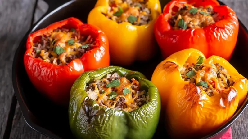 Pimientos rellenos: el secreto para que tu dieta sea un chollo y no un rollo 1 Merca2.es Pimientos rellenos de carne: la receta keto que te enamorará