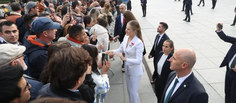 El equipo de seguridad de Leonor al borde del colapso con sus salidas nocturnas 1 Merca2.es La princesa Leonor está colapsada y no da abasto