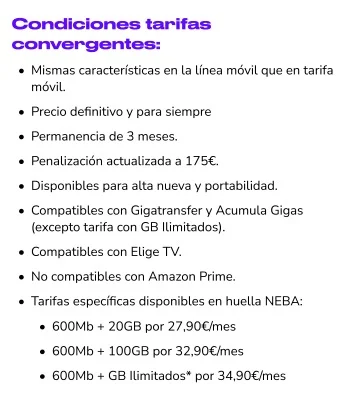 Digi, Finetwork y Lowi inician el camino a la baja de fibra y móvil a menos de 20 euros