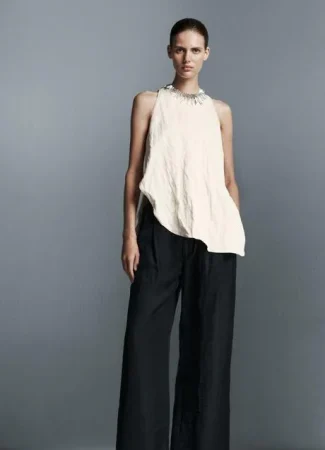 Estas son las novedades que acaban de llegar esta semana a Zara 22 Merca2.es top rafia nuevo zara kzhG 460x637@MujerHoy Merca2.es