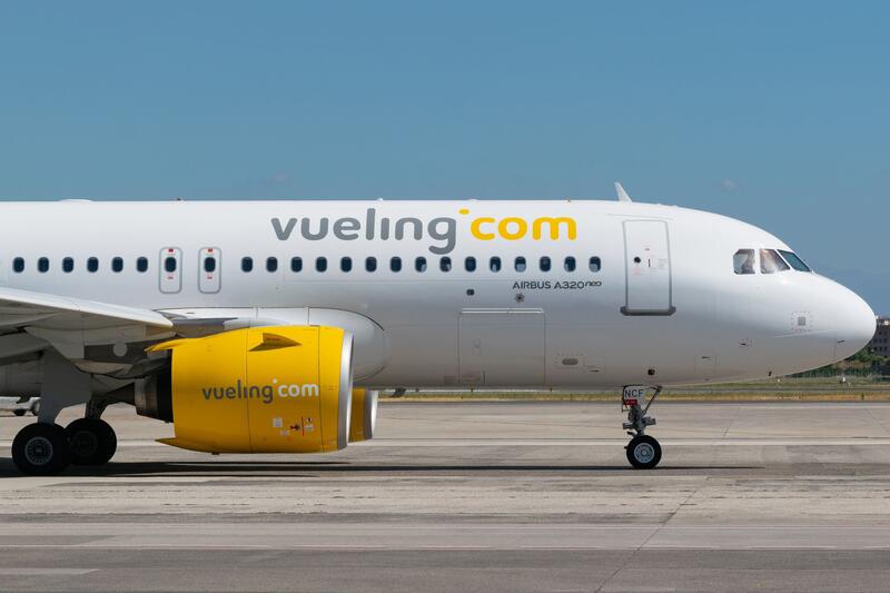 Las emisiones de CO2 por pasajero de Vueling se contrajeron un 9,5% en 2023 en comparación con 2019