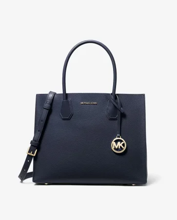Bolso de hombro Mercer de piel convertible a bandolera de Michael Michael Kors