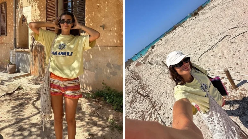La bermuda veraniega de Susana Bicho por menos de 30 euros en Mango 1 Merca2.es El look de Susana Bicho que enamoró a todas