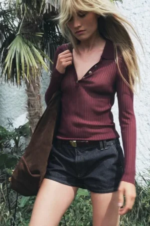 Vas a llenar el armario con la nueva colección de Zara 4 Merca2.es TOP PUNTO FINO CANALÉ