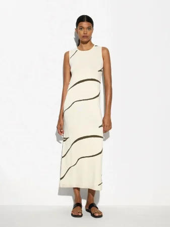 Vestido de Punto Jacquard