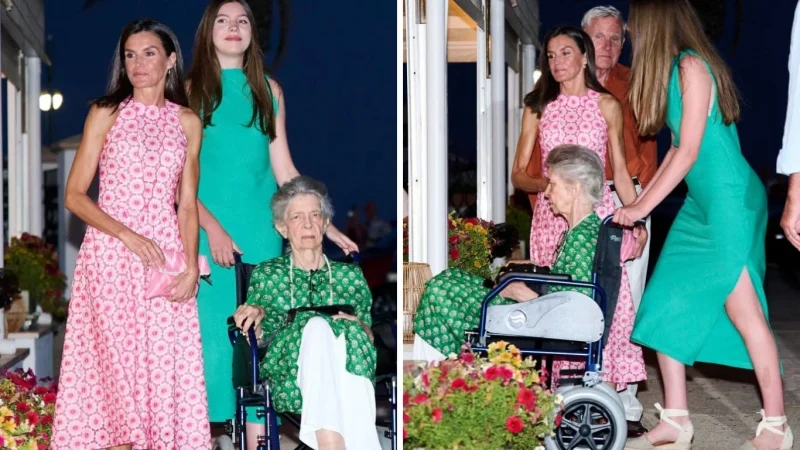 La infanta Sofía apuesta por el vestido drapeado de Zara que está regalado esta semana 1 Merca2.es Los detalles del look de la infanta Sofía