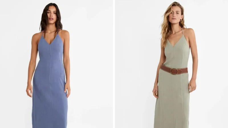 Corre y busca el vestido de lino más fresco de la temporada, lo encontrarás en Stradivarius 1 Merca2.es El vestido de lino de Stradivarius que tienes que tener
