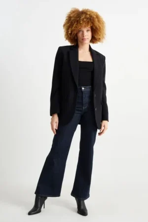 Wide leg jeans - high waist